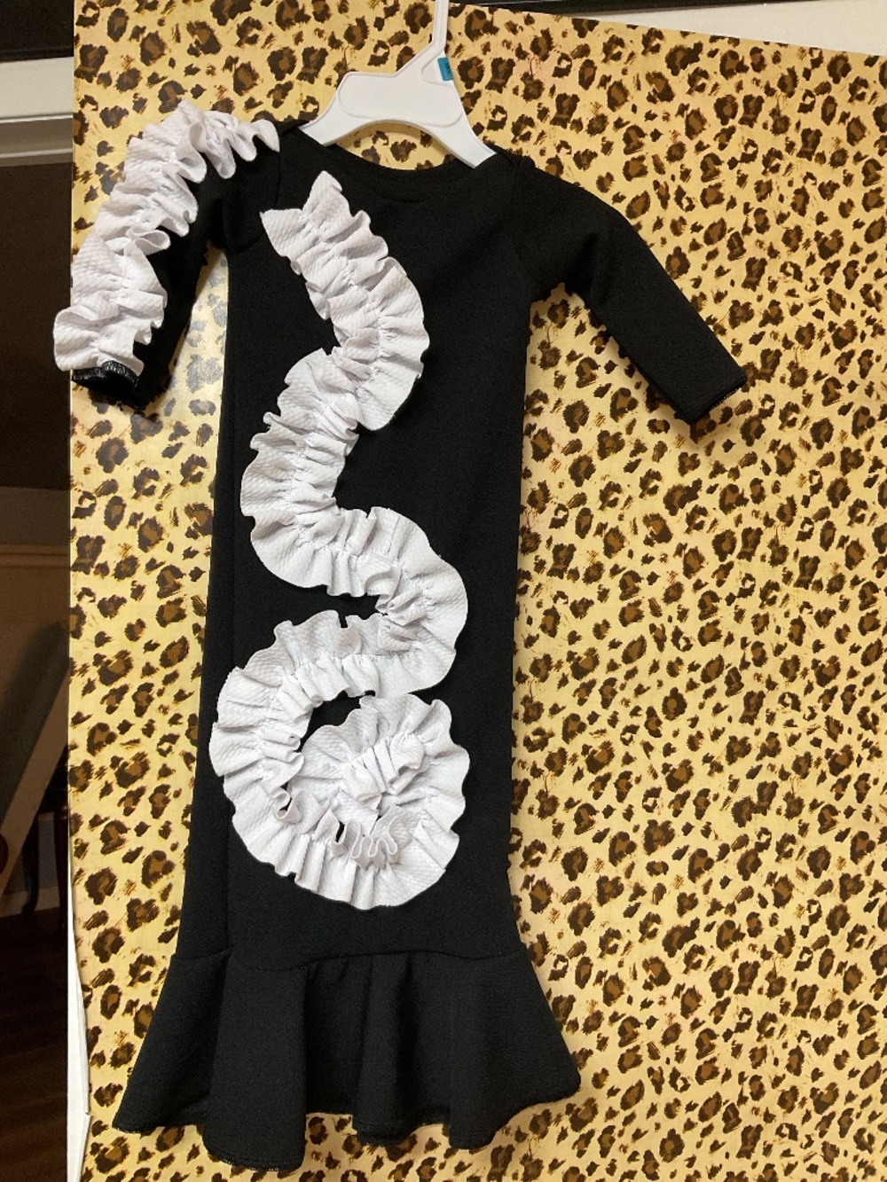 Newborn baby girl gown
